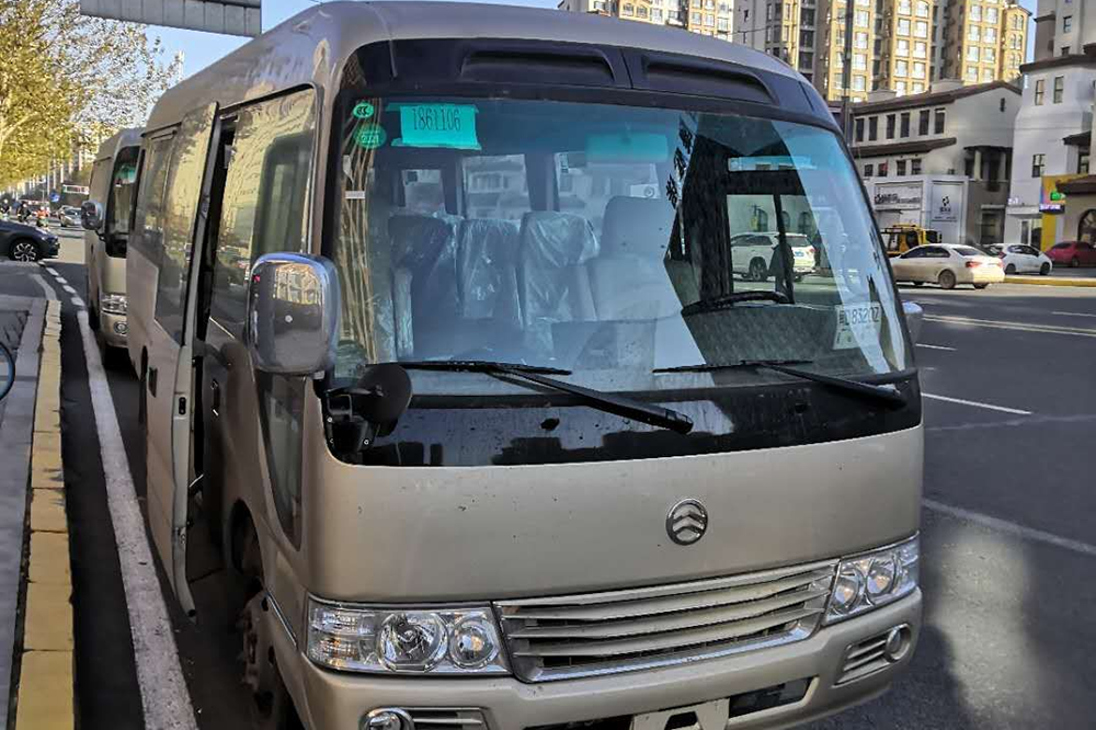 黑龙江乐浮森防装备有限公司交车现场(图3)